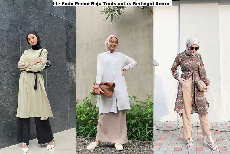 Ide Padu Padan Baju Tunik untuk Berbagai Acara