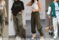 OOTD Celana Cargo Wanita, Tampil Trendi, Sopan, dan Anti-Gagal