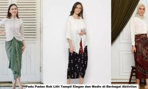 Padu Padan Rok Lilit Tampil Elegan dan Modis di Berbagai Aktivitas