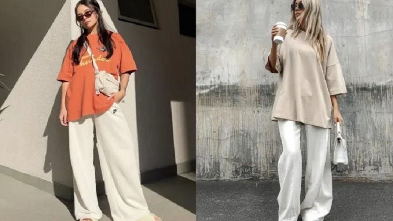 Tampil Stylish untuk Berbagai Look dengan OOTD Kaos Oversize